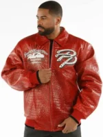 Pelle Pelle Greatest Red Genuine Leather Jacket