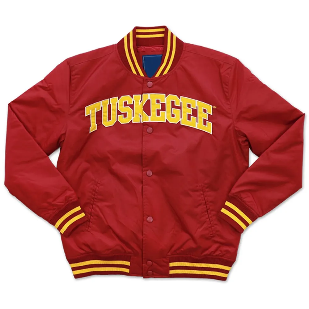 Tuskegee University 1881 Red Real Polyester Jacket