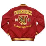 Tuskegee University 1881 Red Real Polyester Jackets