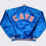 80s Cleveland Cavaliers Blue Real Satin Jackets