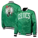 Boston Celtics The Offensive Green Real Satin Varsity