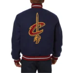 Cleveland Cavaliers Navy Real Wool Varsity Jackets