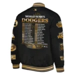 Dodgers 2024 World Series Champions Limited Edition Real Fleece Jackets