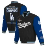 Los Angeles Dodgers 2024 World Series Champions Real Fleece Jacket 1