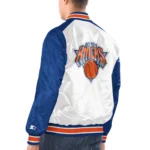 New York Knicks Renegade Real Satin Varsity Jackets