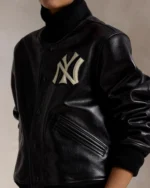 Polo Ralph Lauren Yankees Black Leather Jackets